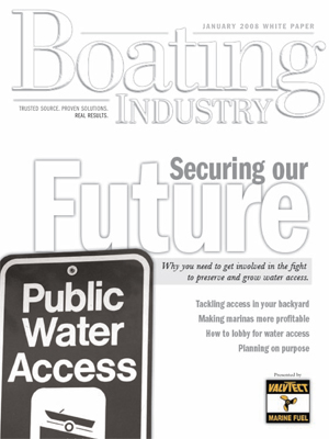 Water Access White Paper Boating Industry Water Access