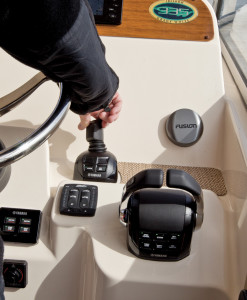 Comprehensive joystick control systems like Yamaha’s Helm Master represent a big technological leap for the outboard market.