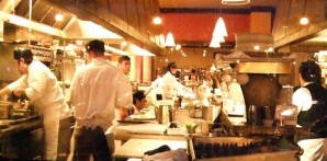 Restaurant Kitchen and Staff