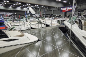 The Sail & Ski Center, winner of the 2012 Top 100 Best Boat Show Strategy Award, puts a lot of time and money into developing an inviting display.