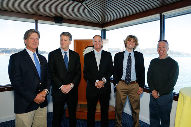 Who will be next Rolex Yachtsman of the Year, joiningthese previous winners (left to right) Magnus Liljedahl, Stan Honey, Bill Hardesty, Johnny Heineken and Terry Hutchinson?