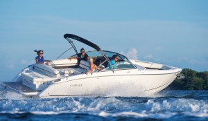 Sterndrives like Cobalt’s 27-foot R7 have shown sales growth while smaller models have struggled in recent years.