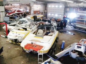 Alberta Marine restarted boat storage after seeing a significant drop in off-season service business soon after ending it. Last year was the company’s most profitable year for service.